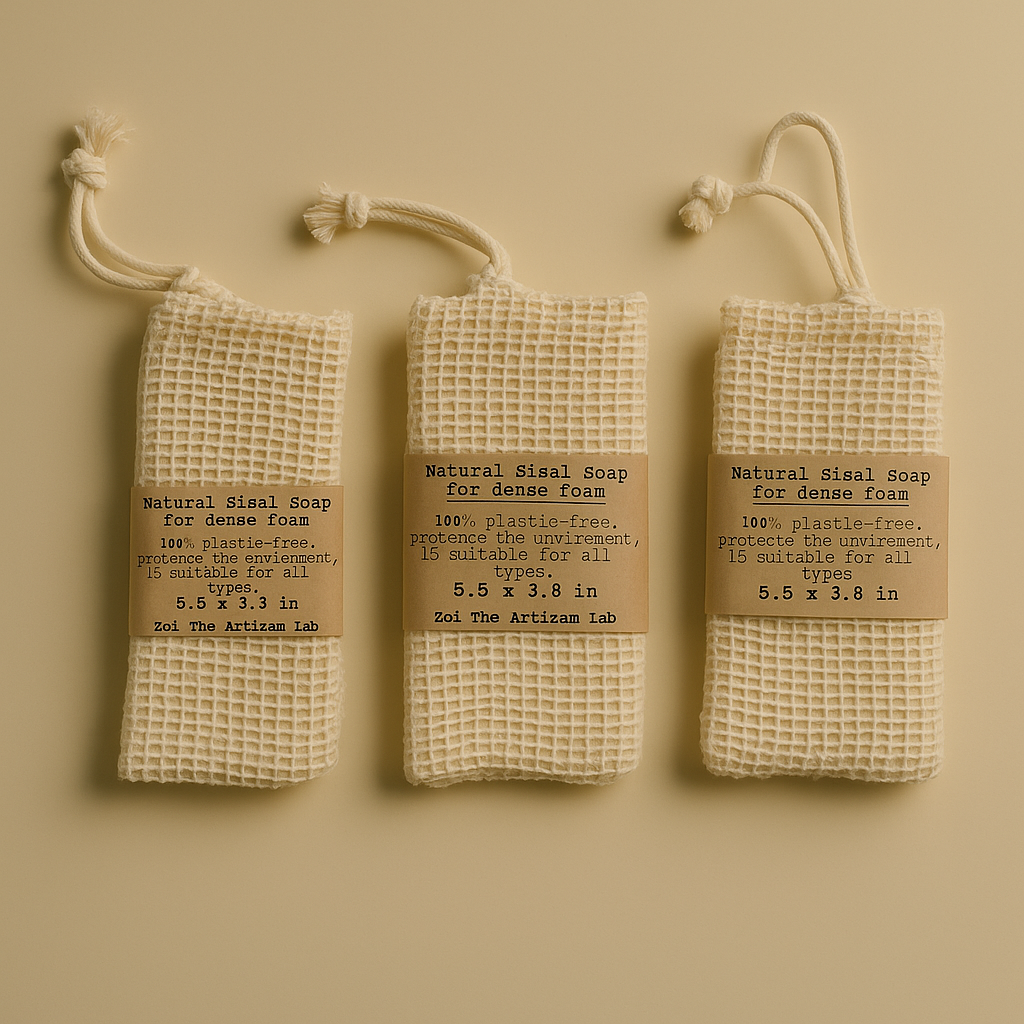Sisal soap bag